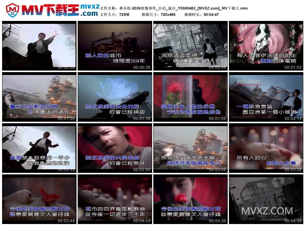 林东松-2039玫瑰事件_台语_流行_YE600483